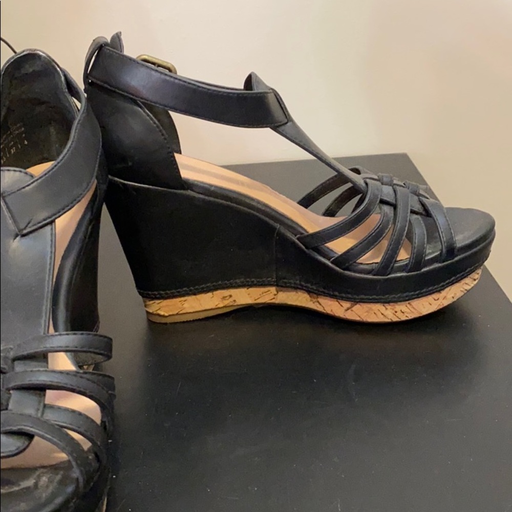 Wedge cork heels from Aldo